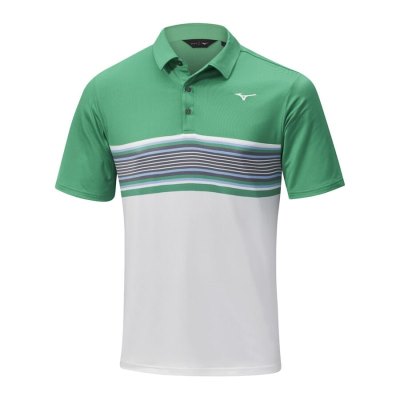 Camisa Mizuno Quick Dry Oceanic Polo Hombre Verde Menta - Chile M609NFWOMQ